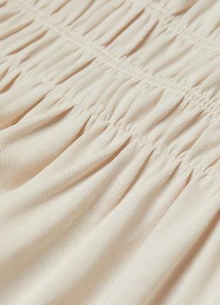 Сукня сарафан зі складками на тонких бретелях h&m6 фото