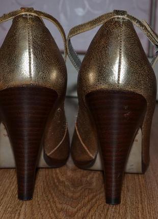 Р. 38 - 24,5 см. river island деловые, нарядные туфли с открытым носком фирменные оригинал2 фото