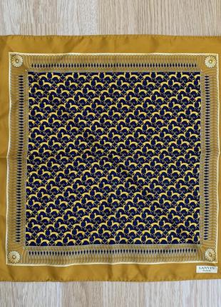 Lanvin paris pocket square scarf нагрудний платок1 фото