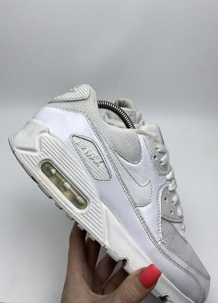 Білі кросівки nike air max 90 premium оригінал