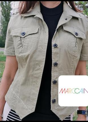 💢marc cain sports. фирменный пиджак ветровка из натуральной ткани