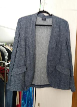 Піджак у складі льон 56%