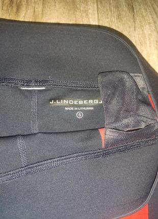Брендові спортивні штани, тайтсы з лампасами j. lindeberg6 фото