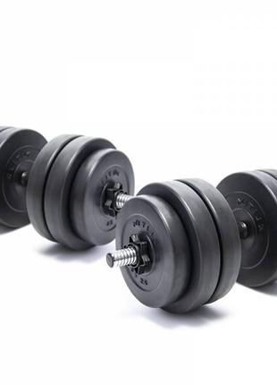 Гантели композитные elitum 2 х 26 кг