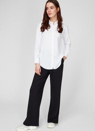 Штаны плессировка тяжелый трикотаж