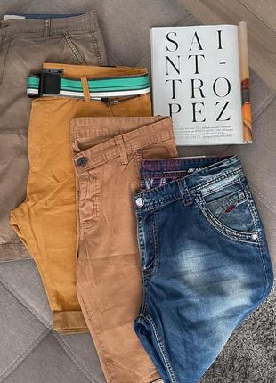 Чоловічі бріджі, чоловічі бриджі, джинсові бріджі, чоловічі шорти, джинсові шорти1 фото