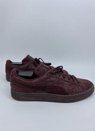 Оригінальні кеди снікери кросівки puma suede remaster basket fenty1 фото