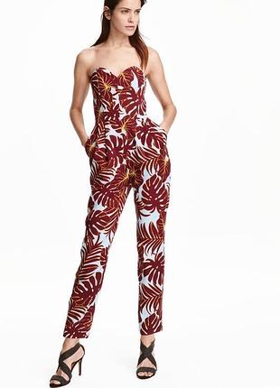 Брючний ромпер комбінезон з кишенями h&m