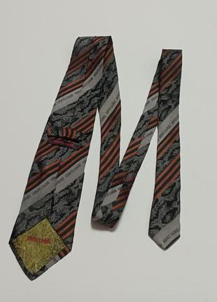 Шелковый галстук, италия.3 фото