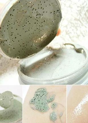 Кислородная пенящаяся маска для лица bioaqua carbonated bubble clay mask3 фото