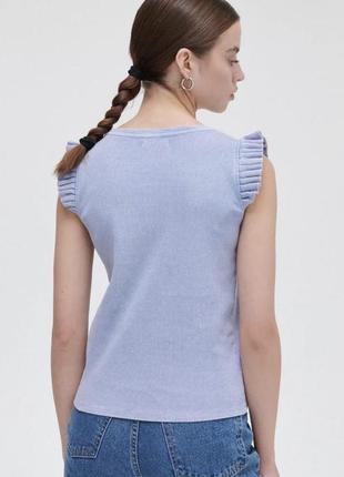 Майка в рубчик размер м-л