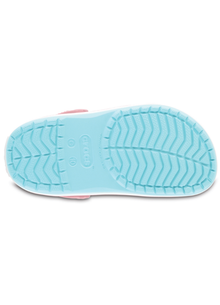 Детские кроксы crocs kids’ crocband™ clog ice blue / white 204537 детские кроксы сабо5 фото