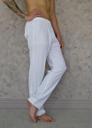 Лляні літні чоловічі брюки