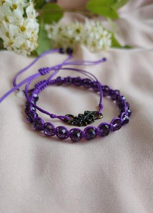 Набор браслет в стиле шамбала