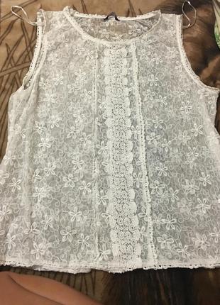 Шикарна ажурна блуза m&co3 фото