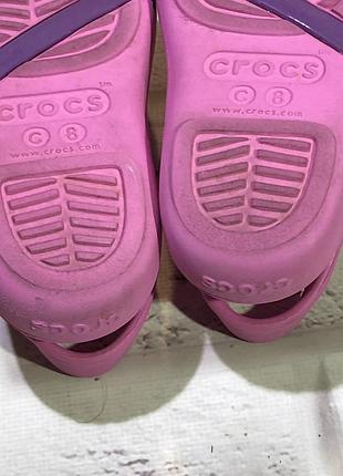 Босоножки crocs 8