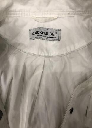 Біла куртка clockhouse4 фото