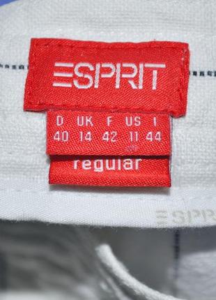 Прямі чоловічі штани esprit з льону3 фото