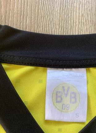 Мужская спортивная футболка с принтом kappa dortmund8 фото