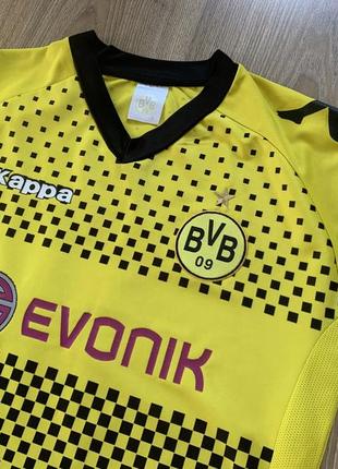 Мужская спортивная футболка с принтом kappa dortmund4 фото