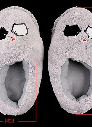 Тапки з підігрівом сірі. працюють від usb порту5 фото