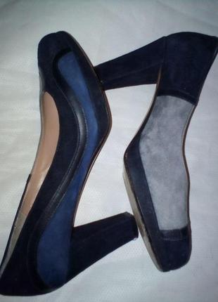 Стильные красивые туфли замшевые di moda fausto 36 размер стелька 23см имталия