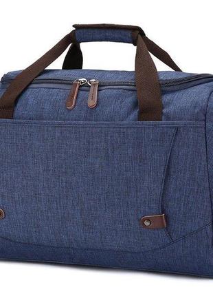 Дорожная сумка текстильная vintage 20075 синяя
