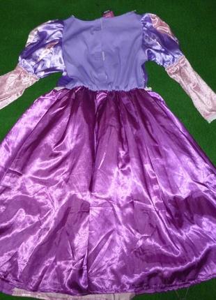 Платье рапунцель на 7-8 лет3 фото