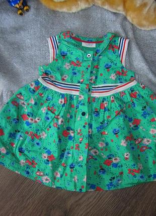 Платье (сарафан) next рр 3-6мес (62-68см) 70грн