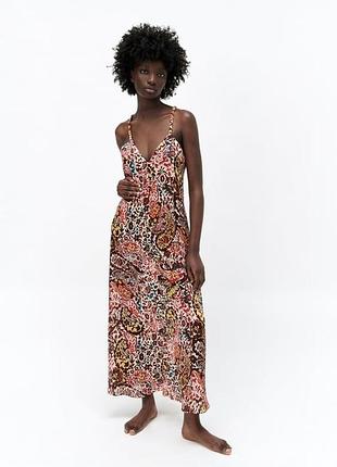 Сарафан xs s zara сукня сукня