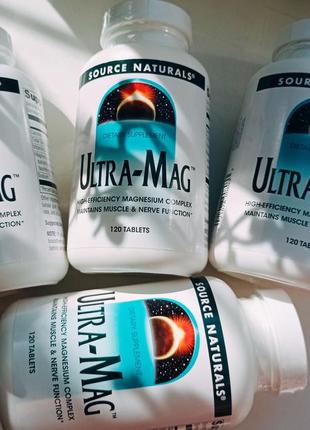 Ultra-mag, 120 таблеток ультрамаг магній магній