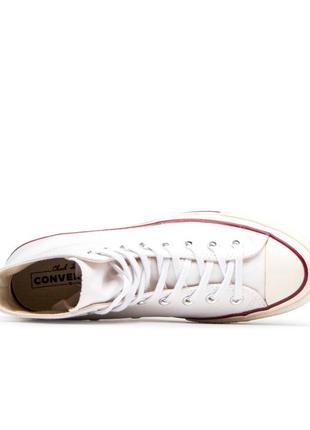 Кеди converse chuck 70 classic high top 162056c white унісекс5 фото