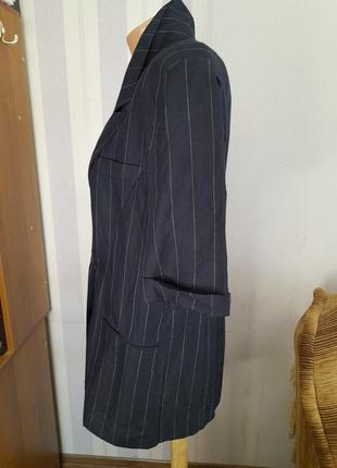 Вінтажний жакет довгий пиджак винтажний4 фото