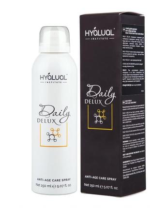 Спрей для обличчя hyalual daily delux 150мл1 фото