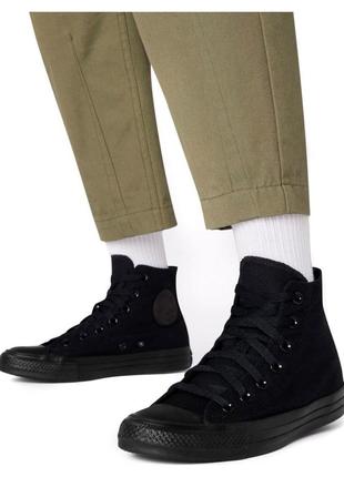 Безцеллер!!! кеди converse chuck taylor all star m3310 black mono