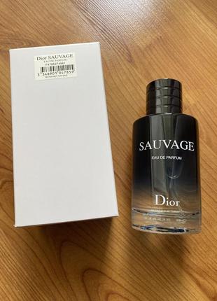 Dior sauvage edp (тестер) 100 ml.1 фото