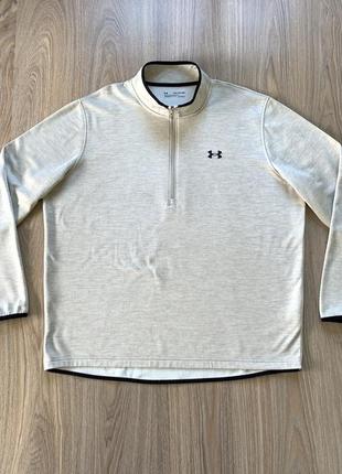 Чоловіча спортивна утеплена термо кофта рашгард under armour1 фото