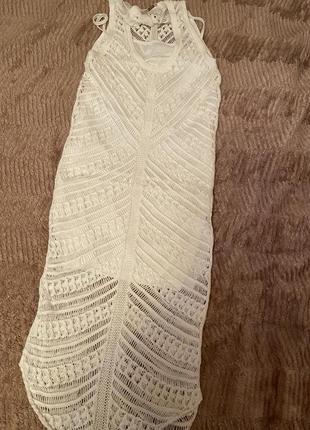 Платье вязаное1 фото