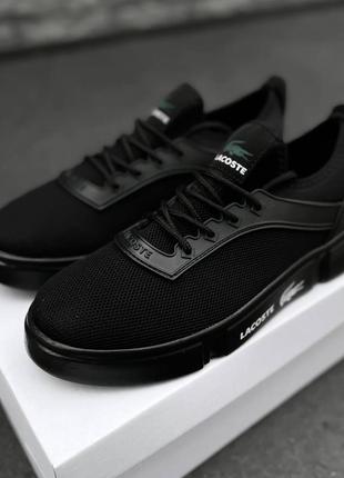 Летние мужские демисезонные спортивные кроссовки lacoste