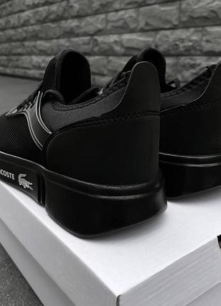 Летние мужские демисезонные спортивные кроссовки lacoste2 фото