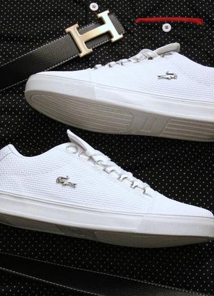 Мужские демисезонные спортивные кроссовки graduate lacoste4 фото