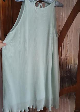 Плаття нежное сукня платье шикарное воздушное летнее легкое манго3 фото