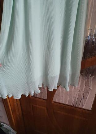 Плаття нежное сукня платье шикарное воздушное летнее легкое манго4 фото