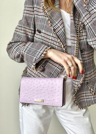 Kate spade жіноча брендова шкіряна сумочка кросбоді crossbody шкіра сумка кейт спейд подарунок дівчині дружині4 фото