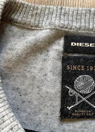 Мужской теплый хлопковый свитер diesel5 фото