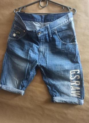 Шорты мужские джинсовые g-star raw, оригинал,размер 301 фото