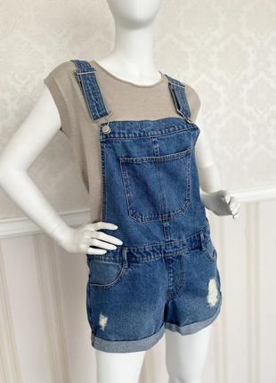 Джинсовый комбинезон pull&bear 2