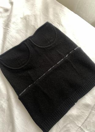 Топ бюстье helmut lang