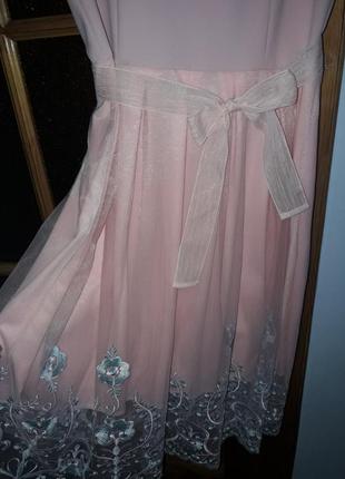Дуже ніжна сукня колір пудра,розмір 46-482 фото