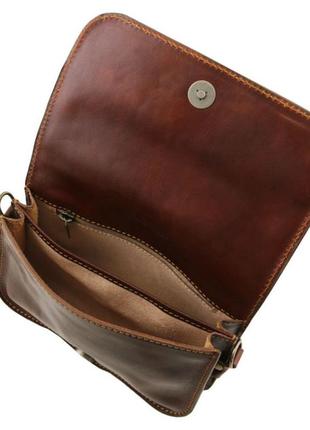 Женская кожаная сумка через плечо carmen tl141713 tuscany leather8 фото